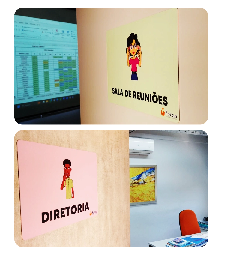 Placas e Sinalização em LIbras